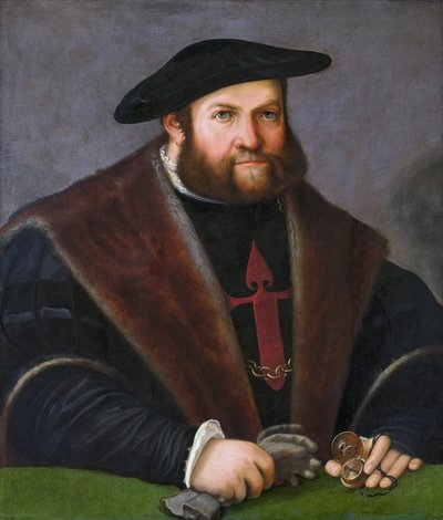 Ulrich Ehinger als Ritter des Santiago-Ordens von Christoph Amberger